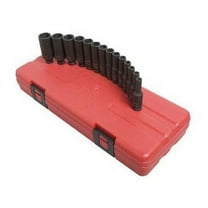 Sunex Tool 0.25 in. Drive Metric Deep Magnetic Impact Socket Set