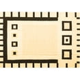 thumbnail image 1 of Ahgly Company Indoor Rectangle Abstract Brown Contemporary Area Rugs, 7' x 9', 1 of 4