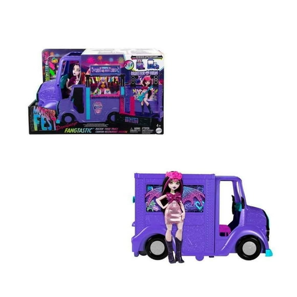 Set de Juego Monster High Camión de los Sustos