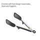 thumbnail image 3 of Monstrate Pinzas para pan resistentes al calor, accesorios para cocinar barbacoa, abrazadera para ensalada, suministro de bistec a la parrilla, Suministros de limpieza para el hogar Negro, 3 of 6