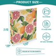 thumbnail image 3 of FORMRS 3 Ring Binder 1.5 inch with Pockets Set of 2 Clip Board 200 Sheets Capacity, Citrus Leaves, 3 of 8