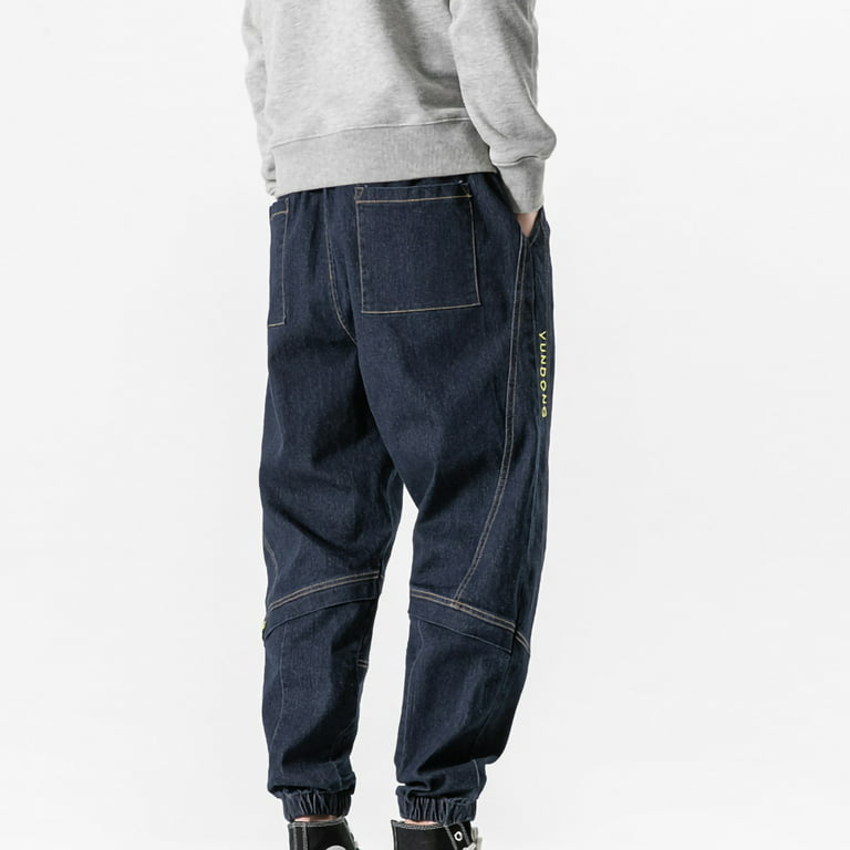 Twill tapered cargo pants