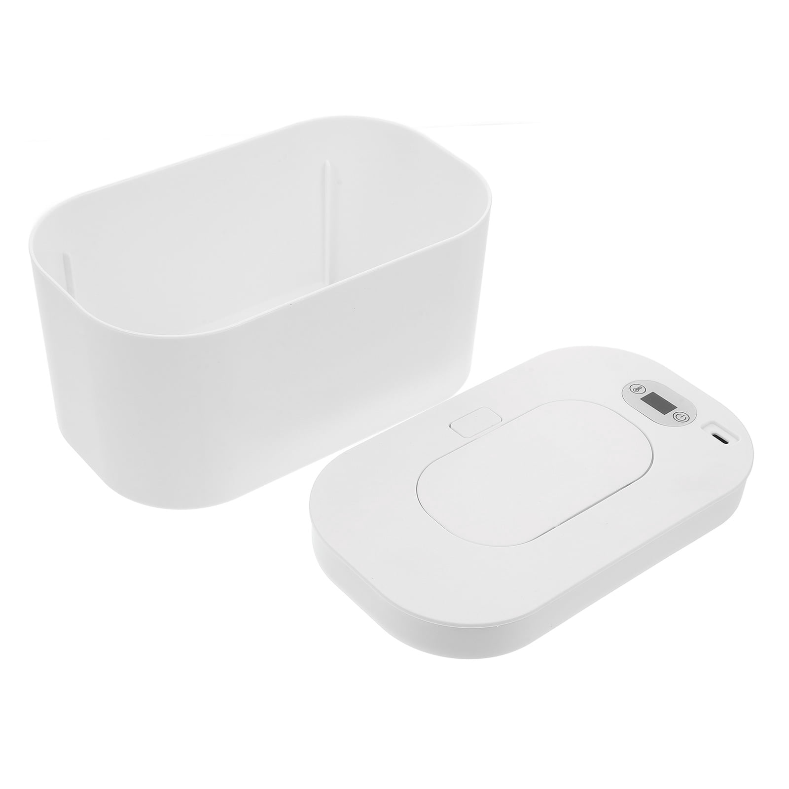 Soimiss  Smart USB Wipes Warmer, White Portable Heating Device 1Set