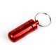thumbnail image 1 of Pastillero Macarena Aleación de aluminio Hermético Impermeable Rojo con llavero, 1 of 4