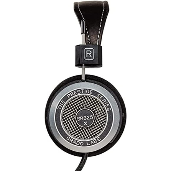 GRADO SR325x Stereo Headphones, Wired, Dynamic Drivers, Open Back Design