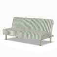 thumbnail image 4 of Furniture of America Wuntly Convertible Chenille Futon Sofa Daybeds up to 500 lbs, Light Gray, 4 of 5