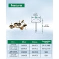 thumbnail image 5 of 24 Boxes  (200 Pcs/Box) MEITE Upholstery Tacks 3/4-inch 19*23mm Head Dia. Silver Tack Nails, 5 of 6