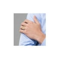 thumbnail image 2 of Mens Stainless Steel Yellow Plated Ceramic Fragments Inlay Band Ring (8mm) for Men, 2 of 6