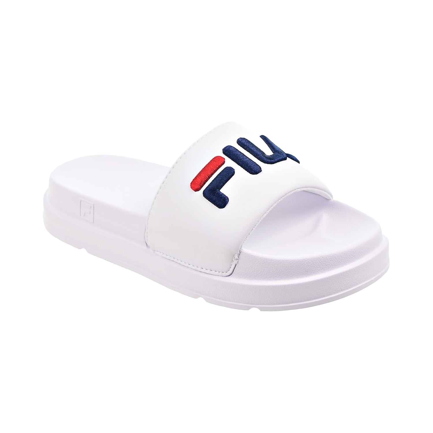 Fila Bold Women's Sandals White-Navy-Red 5sm00032-125 - Walmart.com