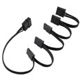 thumbnail image 4 of 4Pin IDE 1 to 5 SATA 15Pin Hard Drive Power Supply Splitter Cable for DIY Hard Disk PC Sever 18AWG Power, 4 of 7