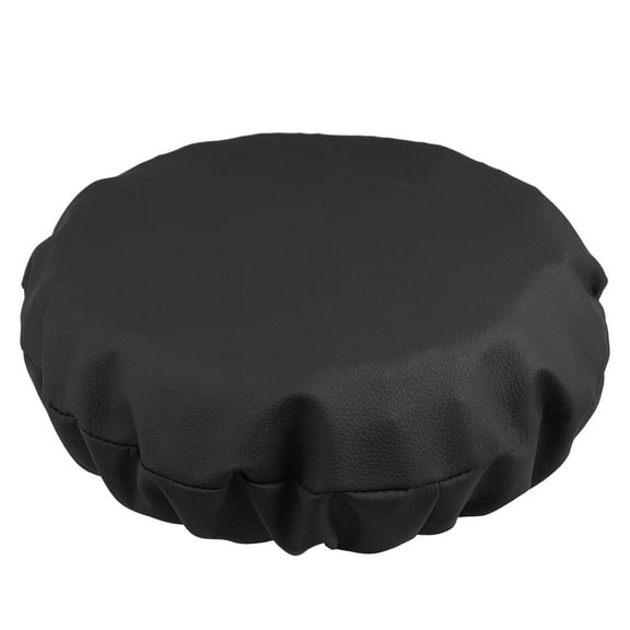unbranded Stool Replacement Seat Swivel Chair Cushions Round Stool Seating Part Round Stool Seat Stool Tops Pu Seats Chair Round Bar Chair Black