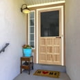 thumbnail image 2 of Screen Door Wood 9-Panel Stainable, 2 of 6