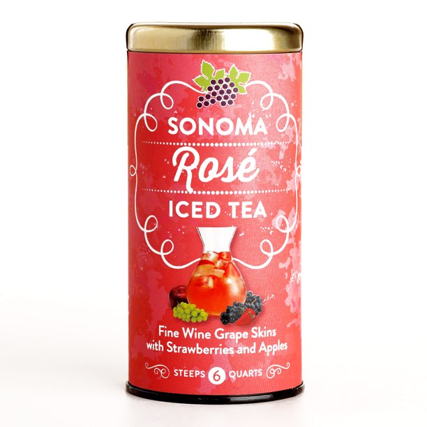 The Republic of Tea Sonoma Rose Iced Tea 6 Count (4 Items Per Order