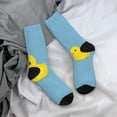 thumbnail image 5 of Logiee Cute Ducky Print Adult Socks for Men & Women,Calf Socks, Ankle Socks,Boots Socks,Breathable Casual Sock,Unisex Crew Socks, 5 of 6