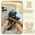 thumbnail image 4 of LYM-Phone Case For Samsung Galaxy A03 Euro/166mm, cute Dirt-resistant Simplicity Waterproof Cartoon protective case Back Cover Black pearl pendant silicone Skin-friendly feel soft case, 4 of 9