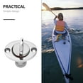 thumbnail image 3 of Tineasur 1 Set Boat Plug Stainless Steel Silver Waterproof for Boating Marine Use, 3 of 5