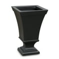 thumbnail image 2 of Vienna 25in Tall Urn Planter - Black (2-Pack), 2 of 6