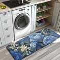 thumbnail image 3 of Pioneer Flower Floral Print Pattern Kitchen Rug Mat,Kitchen Runner Rugs Non Skid Washable,Decorative Kitchen Floor Mats for Kitchen,Sink,Laundry,17"x47.2", 3 of 7