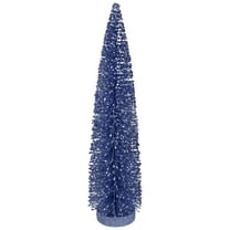 Northlight Glitter Sisal Christmas Tree Decoration - 12" - Blue