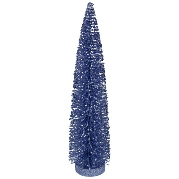 Northlight Glitter Sisal Christmas Tree Decoration - 12" - Blue