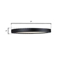 thumbnail image 5 of Westinghouse Lighting 7 Inch 17 Watt Dimmable LED Indoor/Outdoor Flush Mount Fixture with Color Temperature Selection, Black Finish, Frosted Polycarbonate Shade, 5 of 7