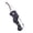 Black, variant on Portable Keychain Pendant Portable Unpacking Express Cutter Hand Tool Cutting Rope Stainless Steel for Travel Outdoor Camping