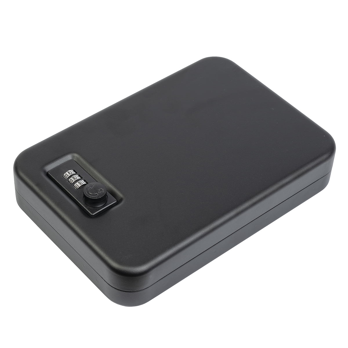 Machir Portable Mini Storage Steel Gun Safe, Combination Lock and Security Steel Cable