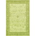 thumbnail image 1 of Unique Loom La Jolla Collection Tone Traditional Area Rug, 6 x 9 ft, Light Green/Green, 1 of 2
