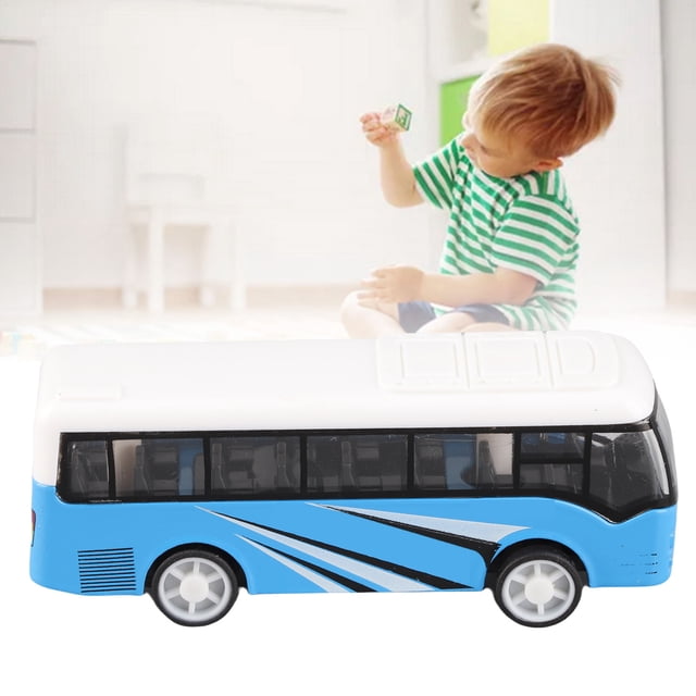 Estatua De Autobús, Modelo De Vehículo Coleccionable Exquisito Para Niñas Para El Hogar Para La Guardería