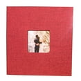 thumbnail image 2 of BAOPAI Large Self Adhesive Magnetic DIY Photo Album with 40 Blank Pages for 4x6 and 8x10 Pictures Creative Window Design, 2 of 5