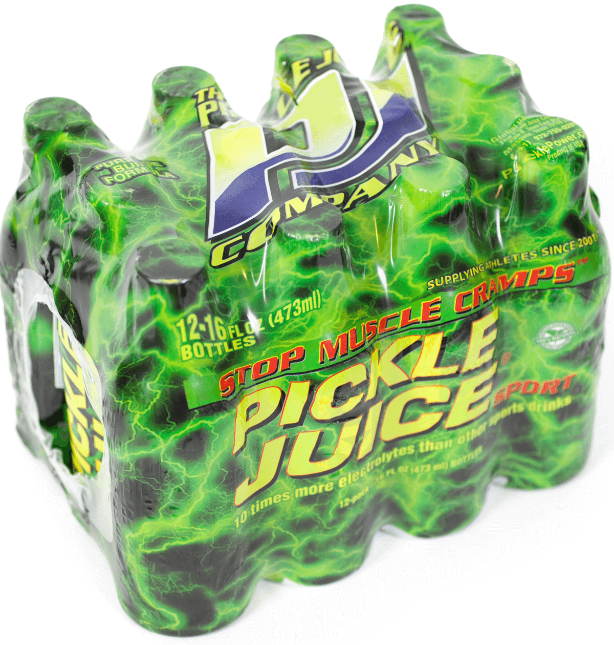 (Pack Of 12) Pickle Juice Juice Pickle Sport Bottle 16 Fo