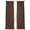 Mocha Brown, variant on Grey Pure Color Sheer Curtains 96 Inch Length 2 Panels Set Window Treatments, Aesthetics Contemporary Luxury Rod Pocket Semi Curtains for Living Room/Bedroom/Kitchen Décor, 104"W x 96"L