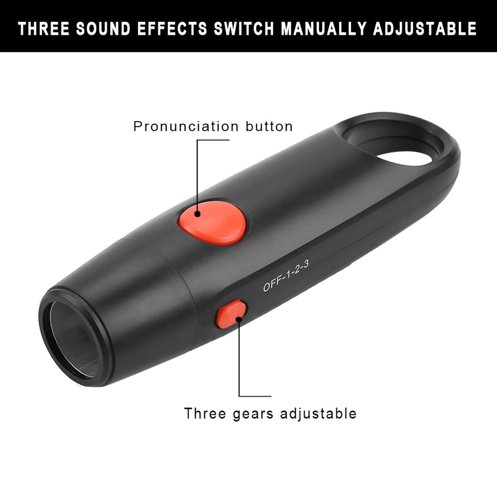 Electronic Whistle for Sports Training and Referee Black 4 Pack