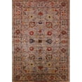 thumbnail image 1 of Ahgly Company Indoor Rectangle Mid-Century Modern Saffron Red Oriental Area Rugs, 5' x 7', 1 of 6