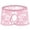 Pink, variant on Tbopshir Underwear for Men Floral Lace Lingerie Underwear Breathable Open Front Trunks