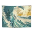 thumbnail image 5 of Orinice Surfing Tapestry Wall Hanging Unique Style Graphic Tapestries for Home Decor 60x50inch, 5 of 6