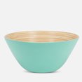 thumbnail image 1 of Coffre en Lin Abbott Grand Bol Profond 12 Pouces - Turquoise, 1 of 4