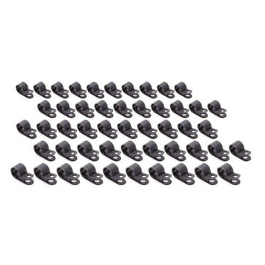 Allstar Performance ALL18312-50 0.375 in. Nylon Line Clamps - Pack of 50