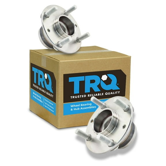 TRQ Front Wheel Hub & Bearing Assembly Pair Set for 90-05 Mazda Miata BHA53367 Fits select: 1990-1997,1999-2005 MAZDA MX-5 MIATA