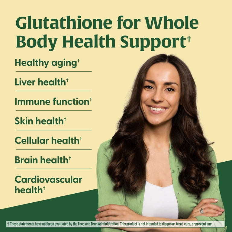 MegaFood High Absorption Liposomal Glutathione, Detox Support, 60 Capsules, 30 Servings