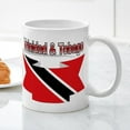 thumbnail image 3 of CafePress - Trinidad Flag Ribbon Mug - 11 oz Ceramic Mug - Novelty Coffee Tea Cup, 3 of 4