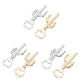 thumbnail image 4 of 3 PCS Cactus Shape Opener Party Favor Beer Home Collection Bottle Wine Bride Silver, 4 of 8