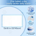 thumbnail image 2 of Woonono Puppy Pads Training Pads,Super Absorbent,M,13"X 18",100 Count Disposable Dog Pee Pads, 2 of 6