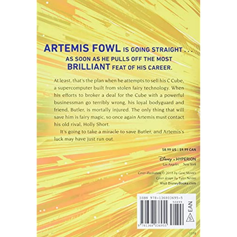 Artemis Fowl Books - Disney Books