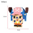 thumbnail image 1 of Figura de Anime de una pieza, figura de acción de Luffy Chopper, montaje 3D DIY, juguetes educativos de modelado para niños, juguete de colección, 1 of 1