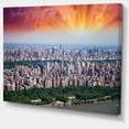 thumbnail image 2 of New York Beautiful Manhattan Skyline - Cityscape Canvas Print, 2 of 3