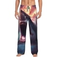 thumbnail image 5 of Mens Pajama Pants, Dramatic Shark Attack Soft Sleep & Lounge Pants for Men, Cuteness Casual PJ Bottoms Pants with Pockets, 5 of 7