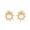 Sweet Sun Stud Earring, variant on Jewelry Fiesta Sun Studs Earrings White Metal Gift for Women Minimal Jewelry