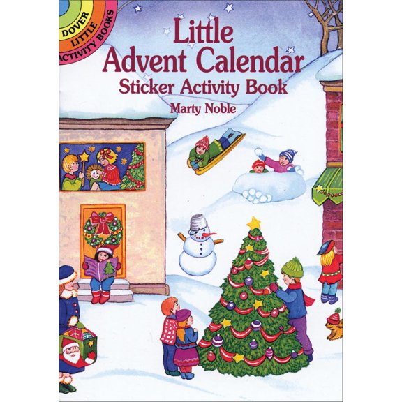 Dover Little Sticker Activity Book: Little Advent Calendar