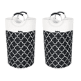 thumbnail image 1 of 2 cesta De Ropa Plegable Para Ropa Sucia Gran Capacidad 82l Belug, Color Negro, 1 of 5